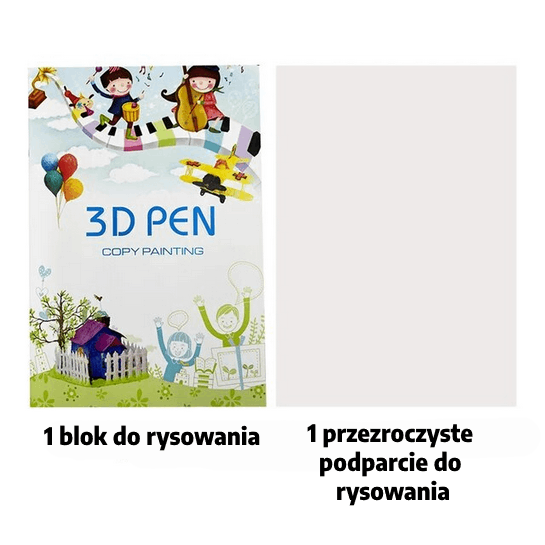 Kompletny zestaw długopisów 3D - obrazek 3